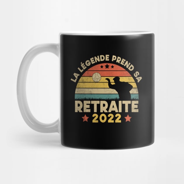 Légende Prend Sa Retraite 2022 Humour Petanque Boule Joueur Cadeau Pour Hommes Femmes Retraité Vintage by SbeenShirts